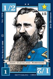 Dixie Civil War Card Game Union Cards
