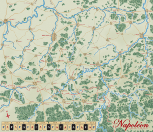 napoleon map columbia block wargame