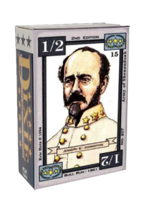 Dixie Civil War Card Game Bull Run