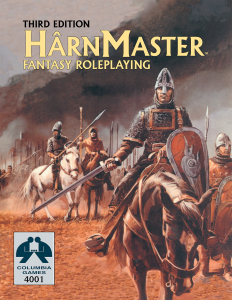 HârnMaster RPG setting